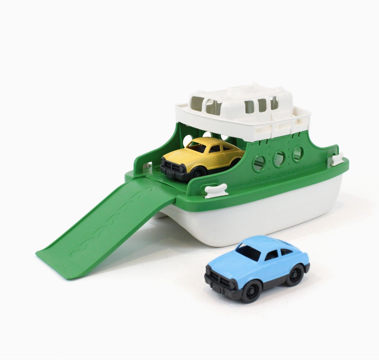 Ferry Boat - Green/White