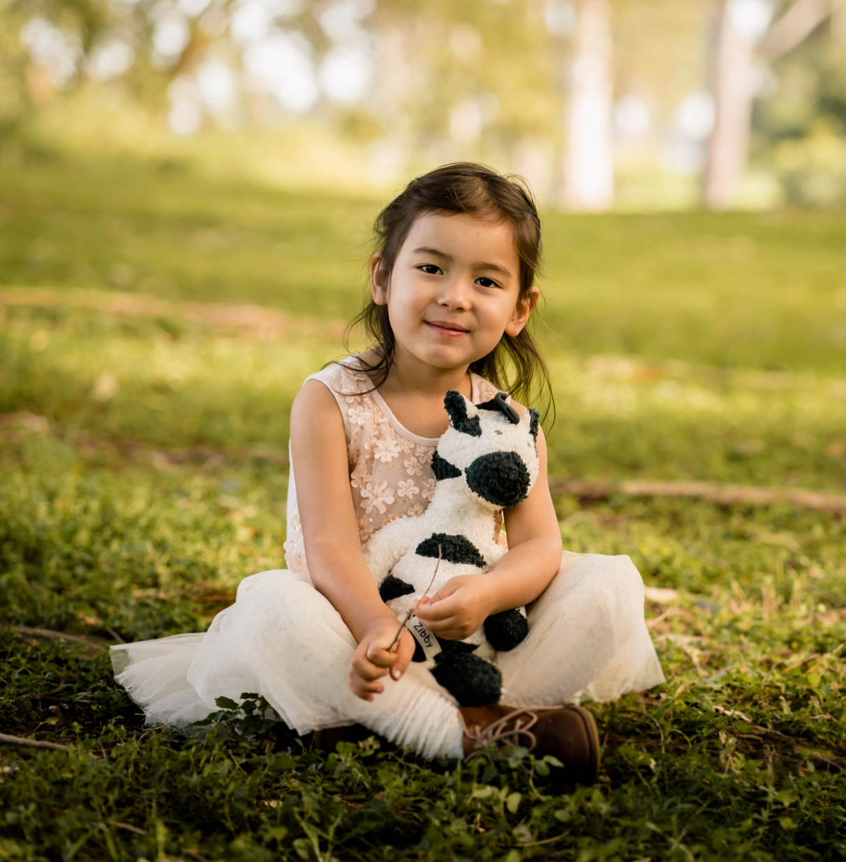 Zibby the Zebra Organic Plush