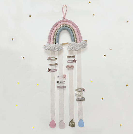 Rainbow Drops Clip Hanger