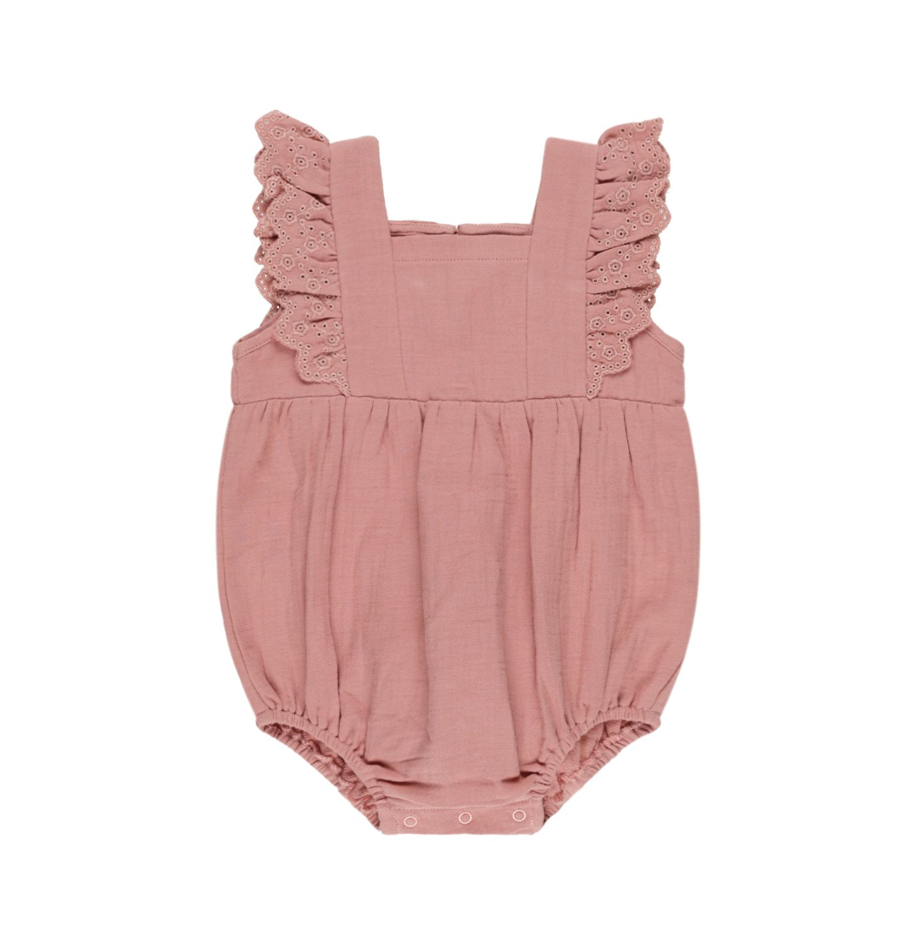 Naomi Romper - Lipstick