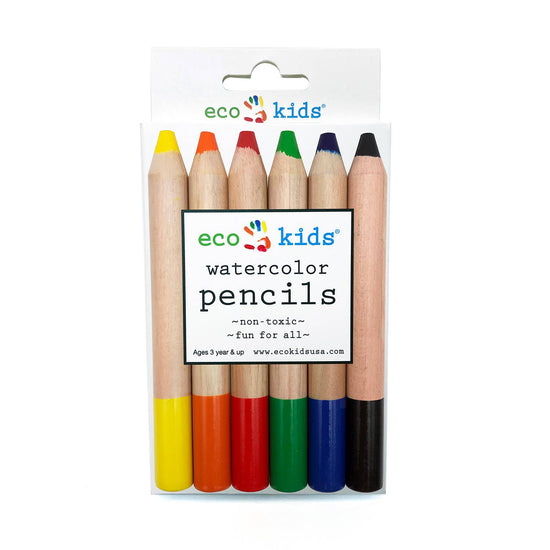 Watercolor Pencils - case: With 12 jumbo pencil sharpeners