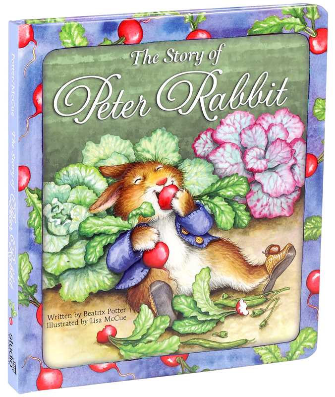 Story of Peter Rabbit by Beatrix Potter: Board Books; 20 pages / English