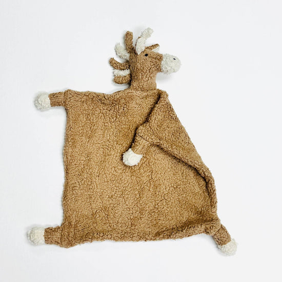 Organic SHERPA Lovey Baby Security Blankets (13 STYLES): OS / Horse