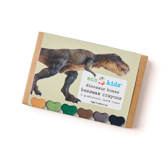 Non-Toxic Beeswax Crayons - Dinosaur Bone - case