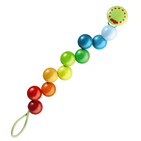 Load image into Gallery viewer, Rainbow Pearls Pacifier Chain
