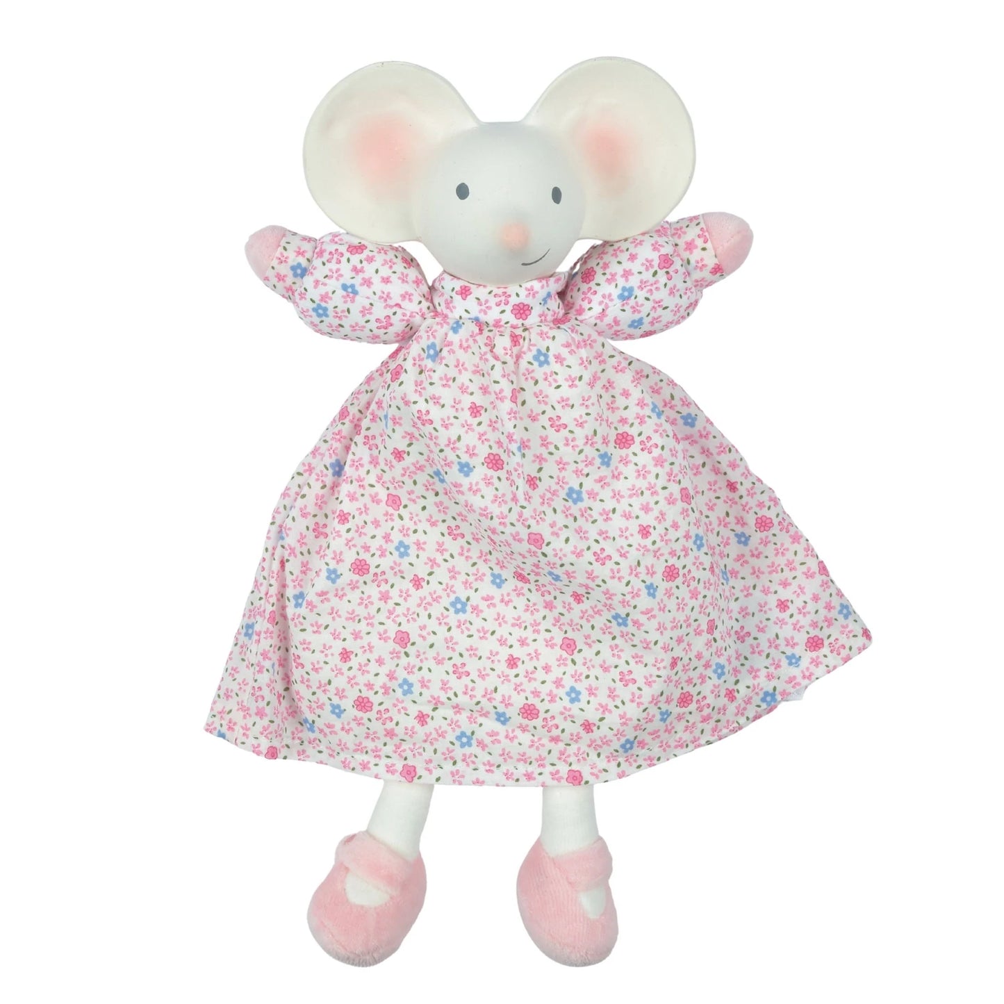 Meiya the Mouse - Lovey with Organic Natural Rubber Head