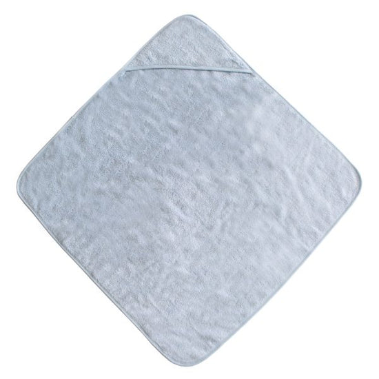 Organic Cotton Baby Hooded Towel (Baby Blue)