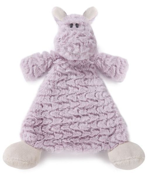Load image into Gallery viewer, Harlow Hippo Rattle Blankie
