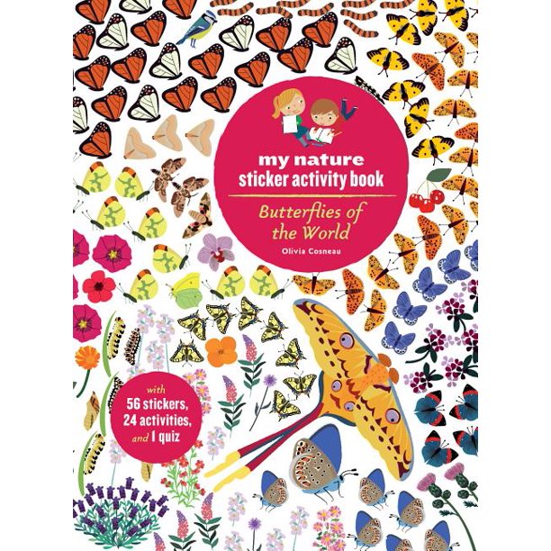 My Nature Sticker Activity: Butterflies of the World