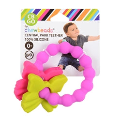 Central Park Teether - Fuschia