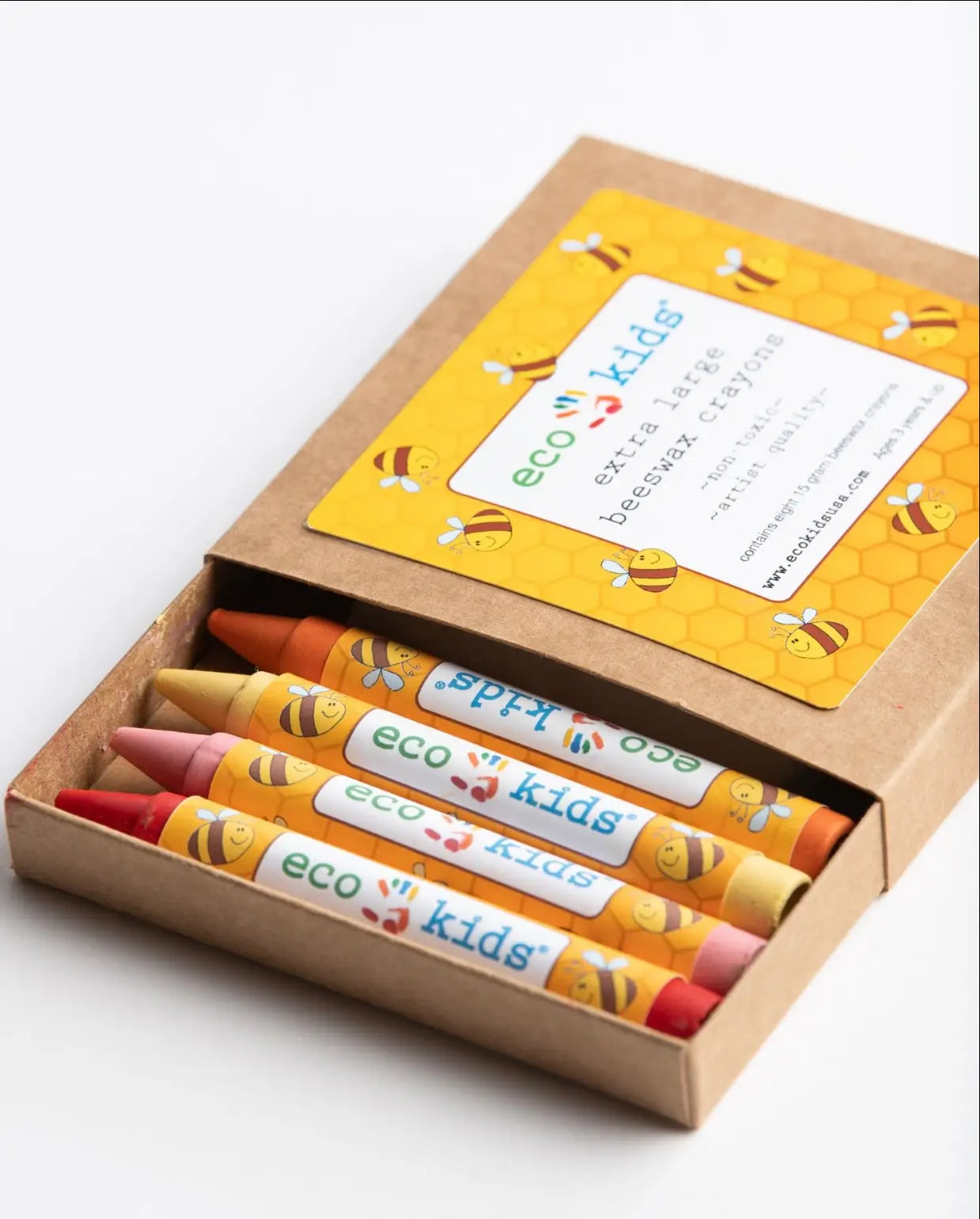 Extra Large Beeswax Crayons - Set of 12