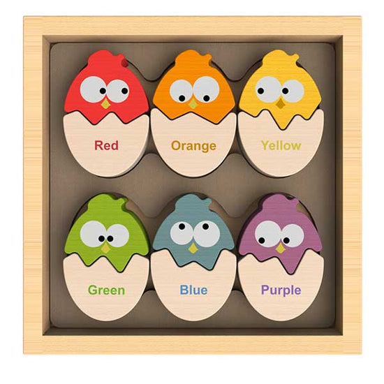 Color 'N Eggs Bilingual Puzzle