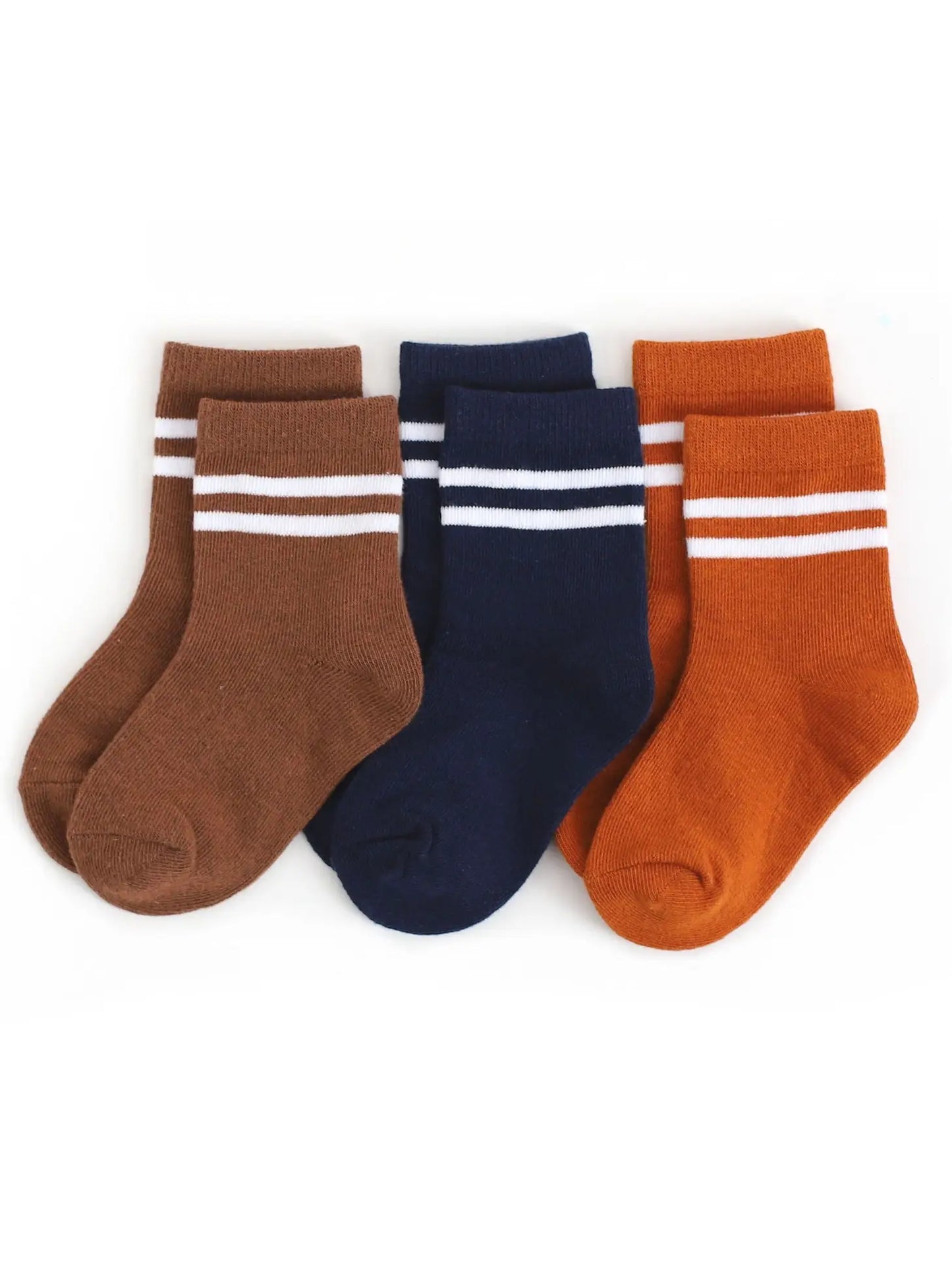 Game Day Striped Midi Sock 3-pack