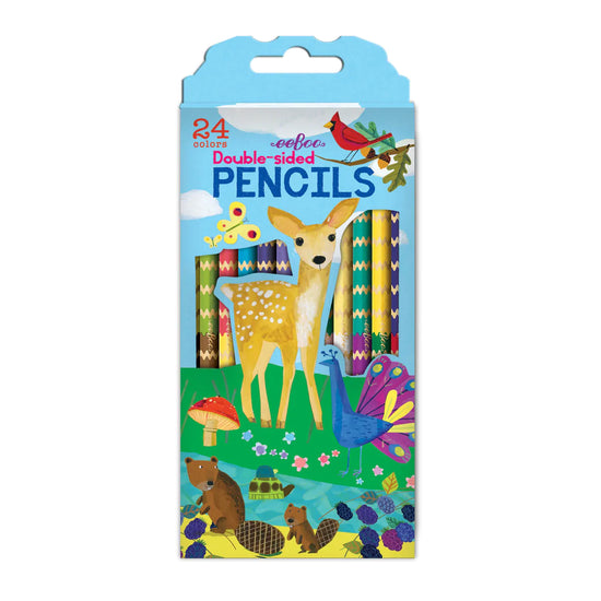 Life On Earth 12 Double Sided Pencils