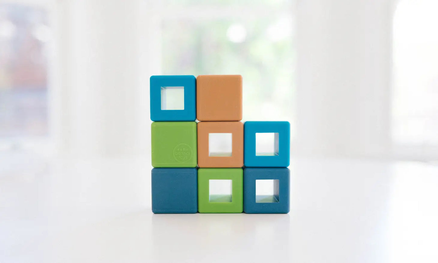 Load image into Gallery viewer, Mountain Silicone Kids Building Block
