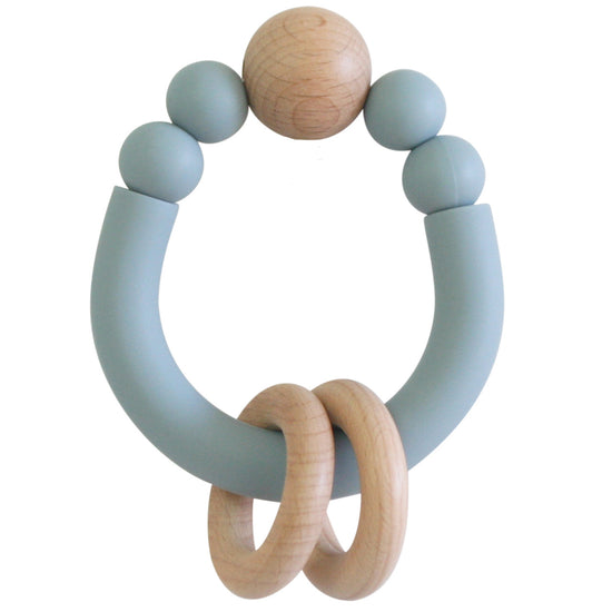 Load image into Gallery viewer, Remy Beechwood Silicone Teether - Ether

